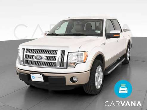 2012 Ford F150 SuperCrew Cab Lariat Pickup 4D 5 1/2 ft pickup White... for sale in reading, PA