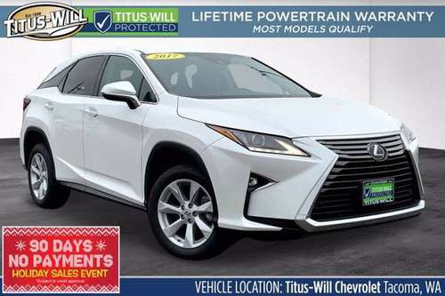 2017 Lexus RX AWD All Wheel Drive RX 350 SUV - cars & trucks - by... for sale in Tacoma, WA