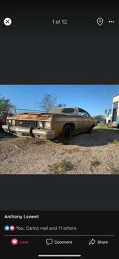 73 Chevy Impala project car for sale - cars & trucks - by owner -... for sale in Hollywood, GA