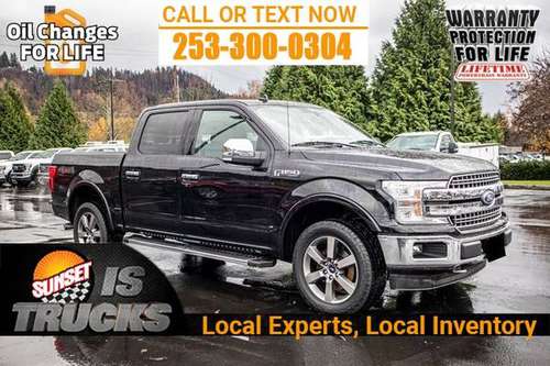 2018 Ford F-150 4x4 4WD F150 Lariat SuperCrew TRUCK PICKUP - cars &... for sale in Sumner, WA