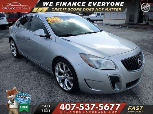2012 Buick *Regal* NO CREDIT CHECK loans just pay the DOWN on the... for sale in Maitland, FL
