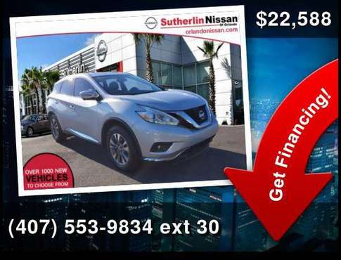 2017 Nissan Murano Sl - cars & trucks - by dealer - vehicle... for sale in Orlando, FL
