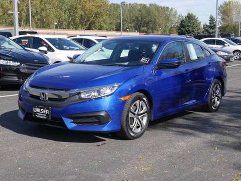 2016 Honda Civic Sedan LX for sale in Walser Experienced Autos Burnsville, MN