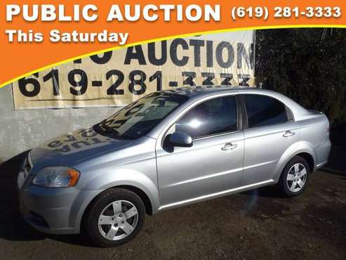 2011 Chevrolet Chevy Aveo Public Auction Opening Bid - cars & trucks... for sale in Mission Valley, CA