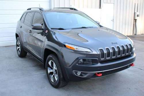 2015 Jeep Cherokee Trailhawk 4WD 15 Navigation Backup Camera Sunroof... for sale in Knoxville, TN