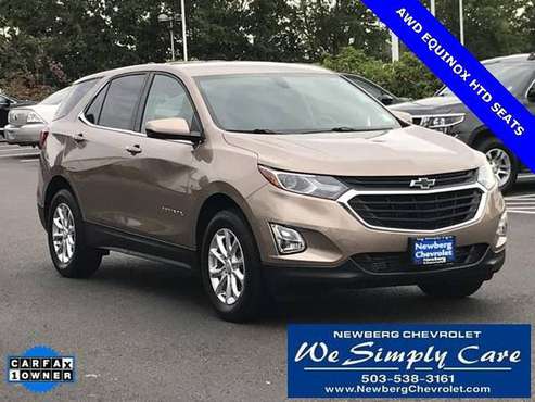 2018 Chevrolet Chevy Equinox LT WORK WITH ANY CREDIT! - cars &... for sale in Newberg, OR