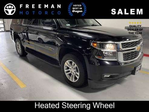 2015 Chevrolet Suburban 4x4 4WD Chevy LT Rear Entertainment Heated for sale in Salem, OR