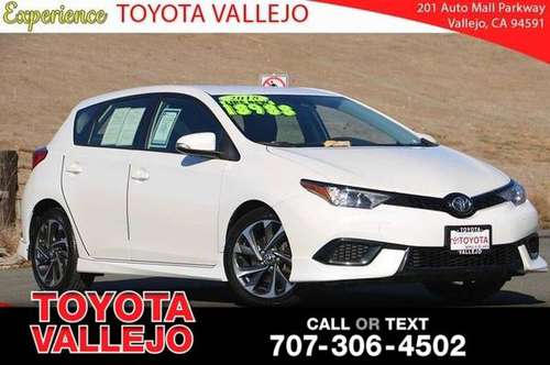 2018 Toyota Corolla iM Base 5D Hatchback - cars & trucks - by dealer... for sale in Vallejo, CA