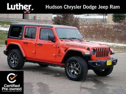 2018 Jeep WRANGLER UNLIMITED Rubicon - cars & trucks - by dealer -... for sale in Hudson, MN