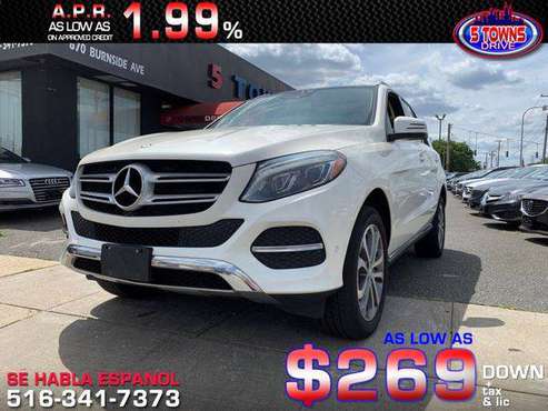 2016 Mercedes-Benz GLE 350 4MATIC SUV **Guaranteed Credit Approval** for sale in Inwood, NY