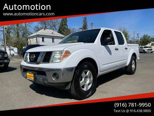 2005 Nissan Frontier SE 4dr Crew Cab Rwd SB Free Carfax on Every for sale in Roseville, CA