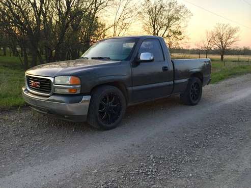 2000 2wd 5.3 1500 gmc sierra sle - cars & trucks - by owner -... for sale in Claremore, OK