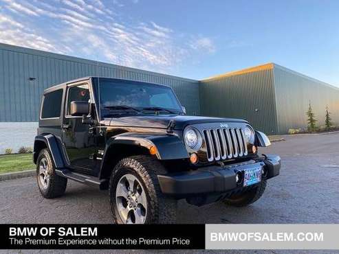 2018 Jeep Wrangler JK 4WD Sahara 4x4 SUV - cars & trucks - by dealer... for sale in Salem, OR