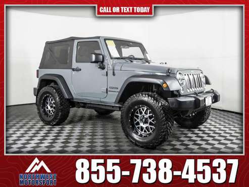 Lifted 2014 Jeep Wrangler Sport 4x4 - - by dealer for sale in Pasco, OR