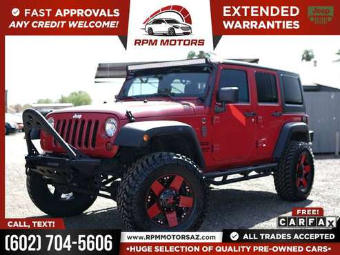 2013 Jeep Wrangler Unlimited Sport FOR ONLY 521/mo! for sale in Phoenix, AZ