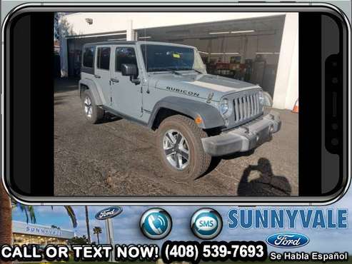 2015 Jeep Wrangler Unlimited Rubicon - cars & trucks - by dealer -... for sale in Sunnyvale, CA