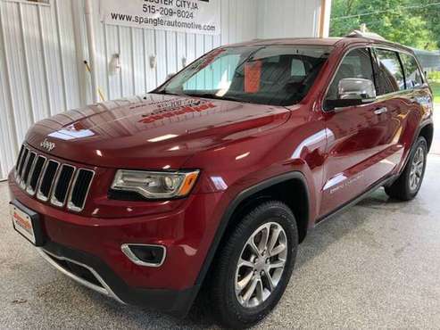 2014 JEEP GRAND CHROKEE LIMITED*PANORAMIC ROOF*LEATHER*NAV*LOADED UP!! for sale in Webster City, IA