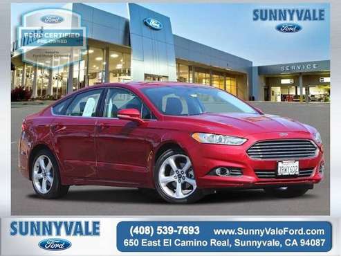 2016 Ford Fusion Se - - by dealer - vehicle automotive for sale in Sunnyvale, CA