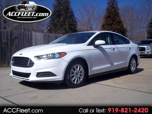 2015 FORD FUSION S - 1 Owner, Extra Clean, Serviced ! - cars for sale in Raleigh, NC