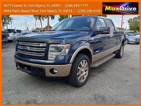 2013 Ford F150 SuperCrew Cab King Ranch Pickup 4D 5 1/2 ft - cars & for sale in Fort Myers, FL