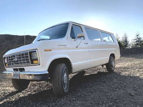 Van Conversion (1988 Ford Clubwagon XL) - cars & trucks - by owner -... for sale in Monmouth, OR