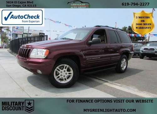 1999 JEEP GRAND CHEROKEE 4X4 LIMITED **Military Discount! - cars &... for sale in San Diego, CA