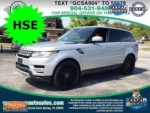 2014 Land Rover Range Rover Sport 3 0L V6 Supercharged HSE The Best for sale in Green Cove Springs, FL