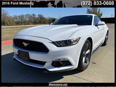 2016 Ford Mustang 2dr Fastback V6 - cars & trucks - by dealer -... for sale in Lewisville, TX