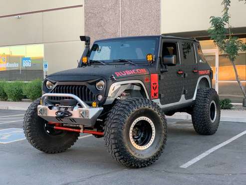 2015 Jeep Wrangler Unlimited Rubicon / Over 30k invested! Fully... for sale in Mesa, AZ