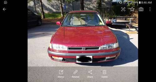 Honda Accord 1991 for sale in Frederick, District Of Columbia