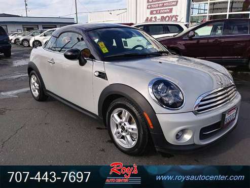 2012 Mini Cooper Coupe - cars & trucks - by dealer - vehicle... for sale in Eureka, CA