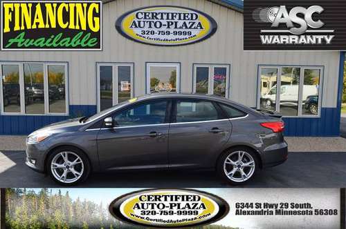 2015 Ford Focus Titanium - cars & trucks - by dealer - vehicle... for sale in Alexandria, ND