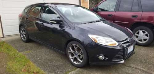 2013 Ford Focus Hatchback - cars & trucks - by owner - vehicle... for sale in Marysville, WA