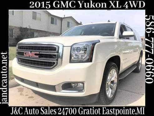 2015 GMC Yukon XL SLT 1/2 Ton 4WD for sale in Eastpointe, MI