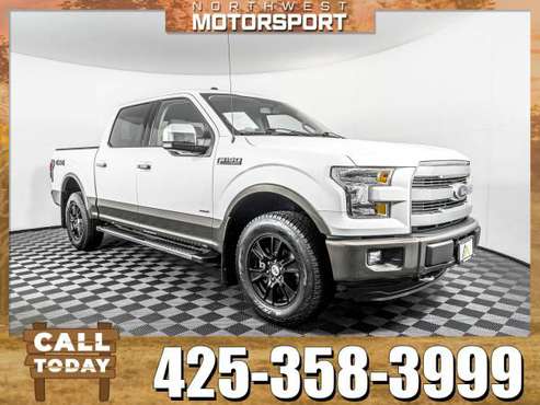 *LEATHER* 2016 *Ford F-150* Lariat 4x4 for sale in Lynnwood, WA