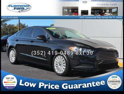 2015 Ford Fusion 4dr Sdn SE Hybrid FWD - cars & trucks - by dealer -... for sale in Spring Hill, FL