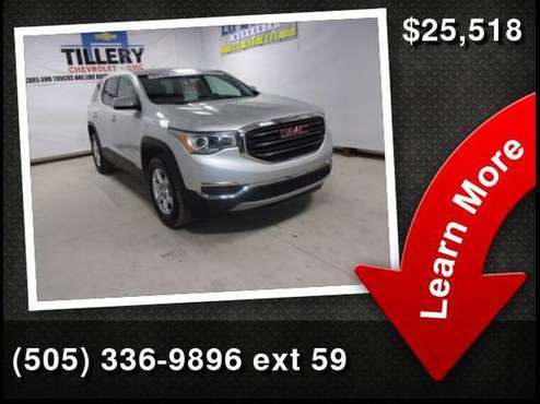 2017 GMC Acadia SLE - - by dealer - vehicle automotive for sale in Moriarty, NM
