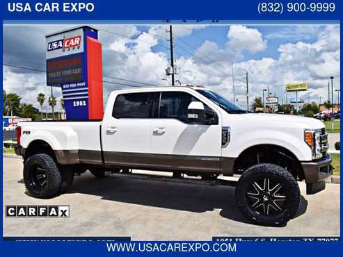 2017 Ford F-350 King Ranch 4X4 Dually Lifted Lifted F-350 King Ranch... for sale in Houston, TX