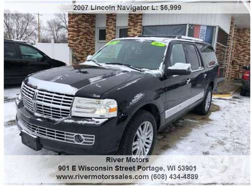 2007 Lincoln Navigator L Luxury 4dr SUV 4WD 150774 Miles - cars &... for sale in Portage, WI