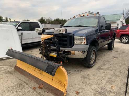 2006 Ford F-250 4x4 Gas 106k WITH FISHER PLOW - cars & trucks - by... for sale in Exeter, NH