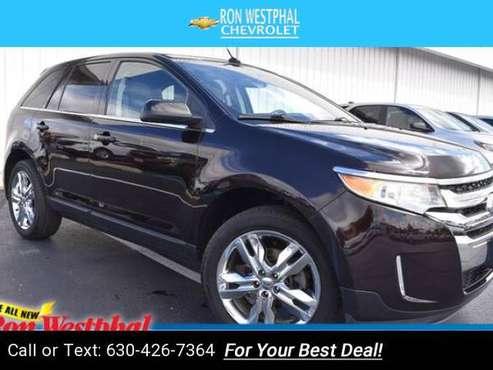 2013 *Ford* *Edge* Limited suv Black for sale in Oswego, IL
