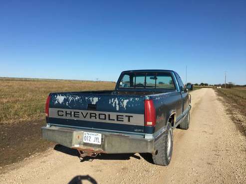 1990 Chevy 1/2 ton 4x4 for sale in Overbrook, KS