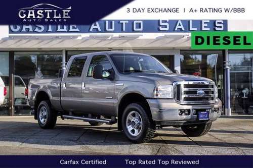 2005 Ford F-350 LOW MILES F350 Diesel 4x4 4WD Lariat Truck - cars &... for sale in Lynnwood, MT