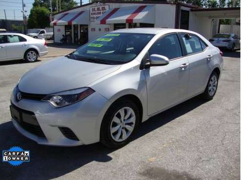 2016 Toyota Corolla 4dr Sdn CVT LE Plus for sale in Houston, TX