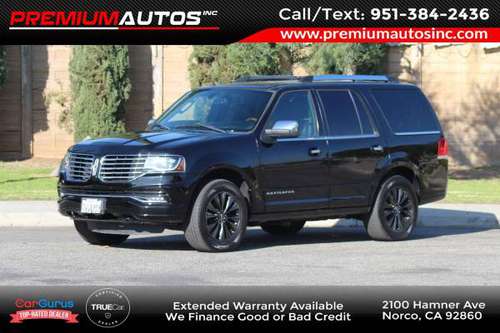 2017 Lincoln Navigator Select LOW MILES! CLEAN TITLE - cars & trucks... for sale in Norco, CA