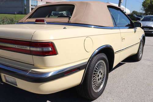 1991 Chrysler TC by Maserati 2 door hardtop & convertible - cars &... for sale in Lancaster, CA