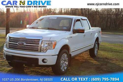 2012 Ford F-150 F150 F 150 Platinum SuperCrew 5.5-ft. Bed 4WD - cars... for sale in Bordentown, NY