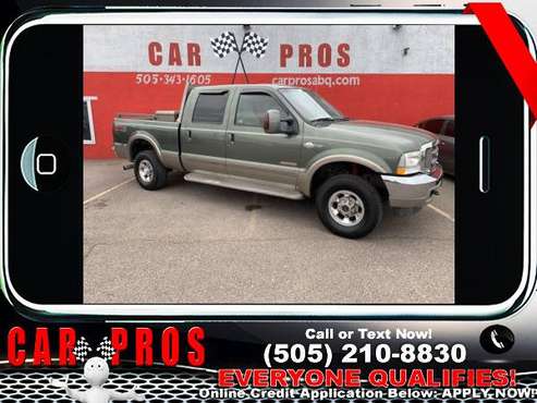 ✅ 2004 Ford F-250 F250 F 250 King Ranch - cars & trucks - by dealer... for sale in Albuquerque, NM