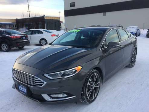 2017 Ford Fusion Titanium AWD 2.0L I4 Turbocharger - cars & trucks -... for sale in Anchorage, AK