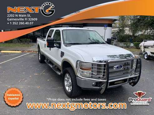 2008 Ford F350 Super Duty Crew Cab Lariat Pickup 4D 6 3/4 ft - cars... for sale in Gainesville, FL